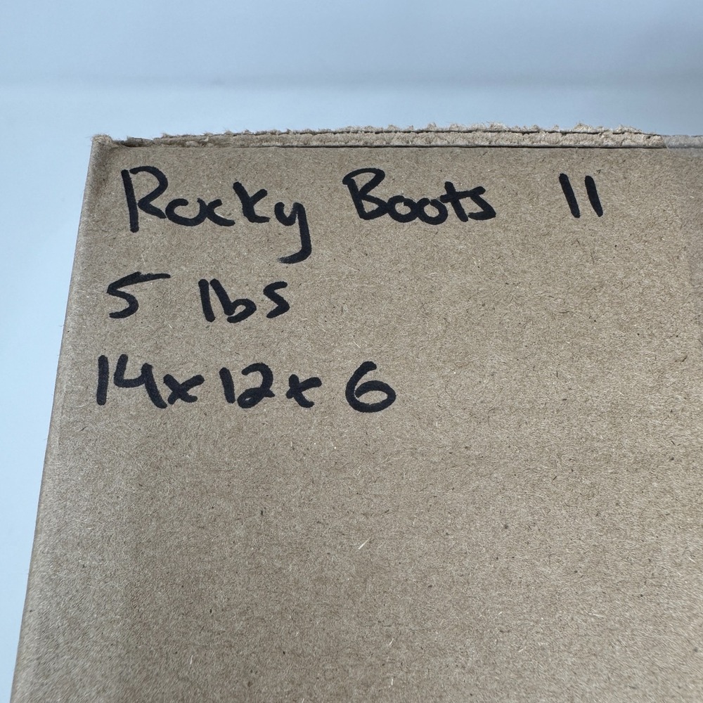 Rocky Wellington FQ0002785 Brown‎ Steel Toe Cowboy Western Work Boots Size 11 M - Picture 15 of 16